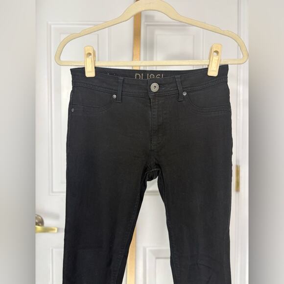 DL1961 Size 29 Emma 360 Skinny Ankle Black Denim High Waist Grunge - Picture 4 of 13